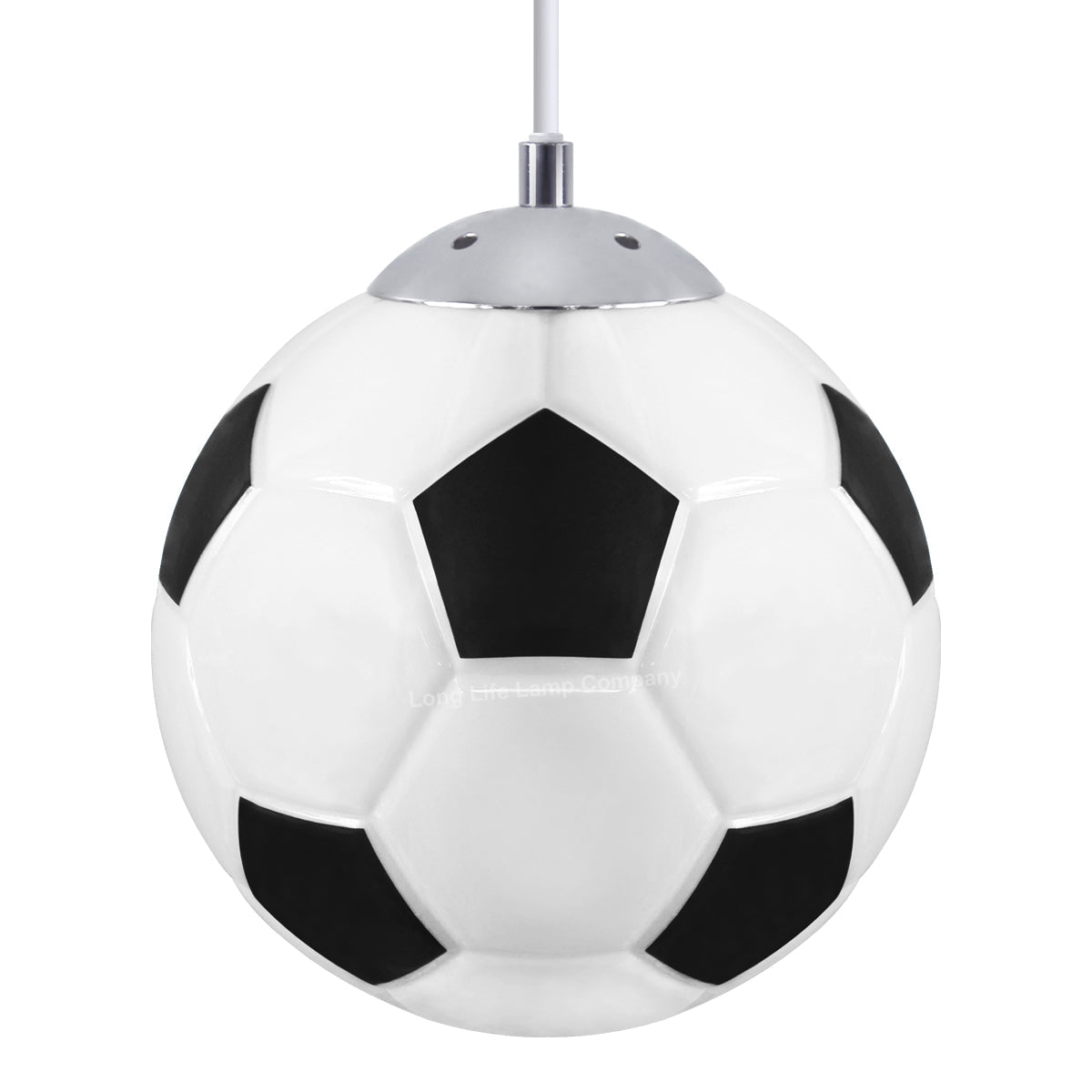 Novelty Football Ceiling Pendant Light Shade E27 Bulb Fitting - Energy Light Bulbs - Free delivery on all orders