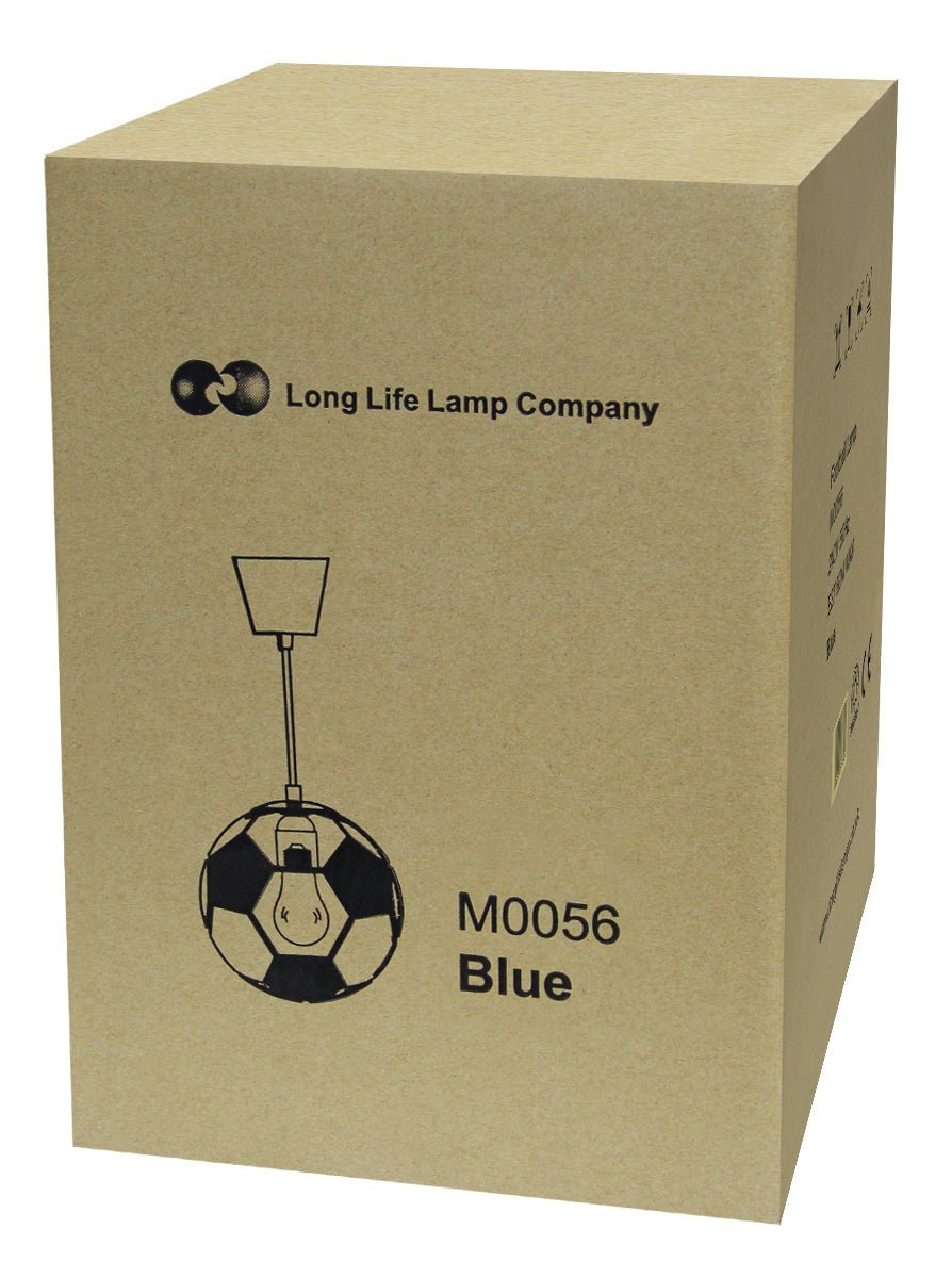 Novelty Football Ceiling Pendant Light Shade E27 Bulb Fitting - Energy Light Bulbs - Free delivery on all orders