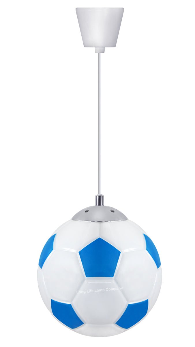 Novelty Football Ceiling Pendant Light Shade E27 Bulb Fitting - Energy Light Bulbs - Free delivery on all orders