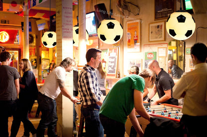Novelty Football Ceiling Pendant Light Shade E27 Bulb Fitting - Energy Light Bulbs - Free delivery on all orders