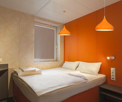 Orange Lamp Shade Ceiling Pendant Light Metal Dome Gloss Finish - Energy Light Bulbs - Free delivery on all orders