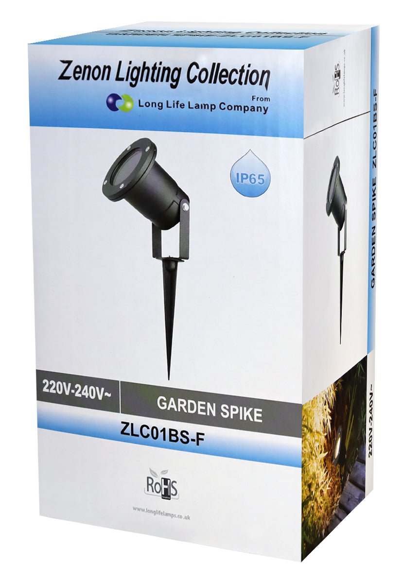 Outdoor Adjustable Garden Spike Light IP65 240V ZLC01BS with 4W LED Warm or Cool - Free delivery on all orders
