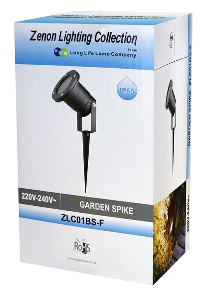 Outdoor Adjustable Garden Spike Light IP65 240V ZLC01BS with 4W LED Warm or Cool - Free delivery on all orders