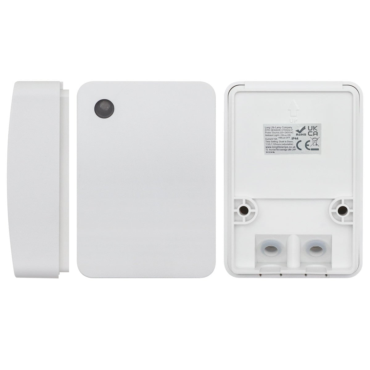 Outdoor Dusk to Dawn Photocell Sensor Light Switch with Timer IP44 - Energy Light Bulbs - Free delivery on all orders