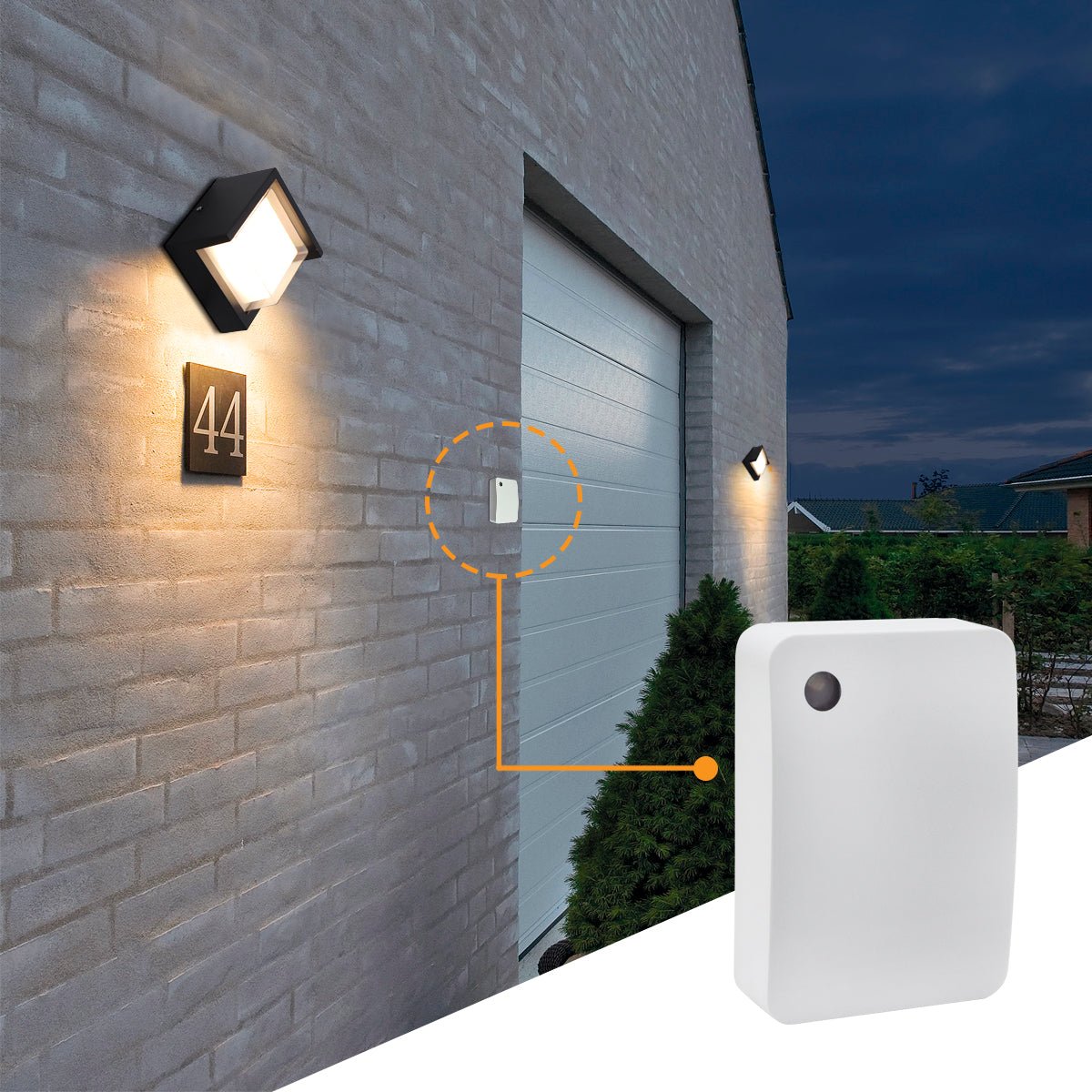 Outdoor Dusk to Dawn Photocell Sensor Light Switch with Timer IP44 - Energy Light Bulbs - Free delivery on all orders