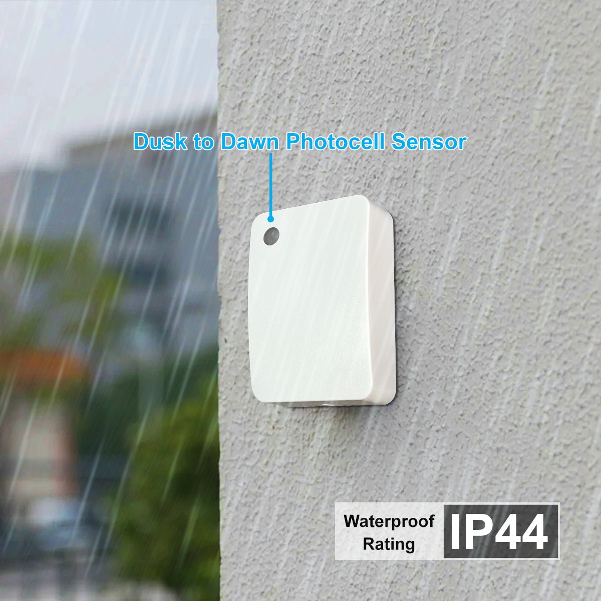 Outdoor Dusk to Dawn Photocell Sensor Light Switch with Timer IP44 - Energy Light Bulbs - Free delivery on all orders