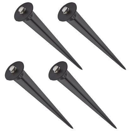 Outdoor Flood Light Spike 160mm Aluminium for Ground Mounting 2 Pack or 4 Pack