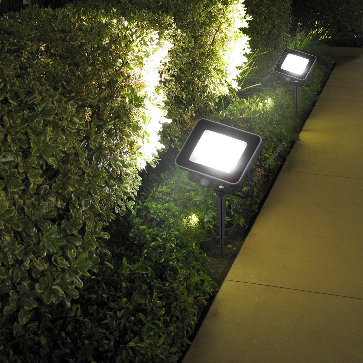 Outdoor Flood Light Spike 450mm Long Aluminum for Ground Mounting - Energy Light Bulbs - Free delivery on all orders
