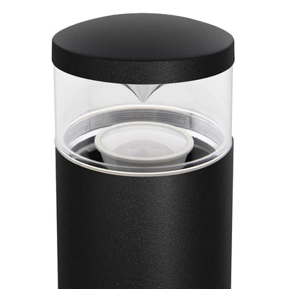 Outdoor Garden LED Bollard Ground Spike Light Black IP54 Warm White or Cool White - Energy Light Bulbs - Free delivery on all orders
