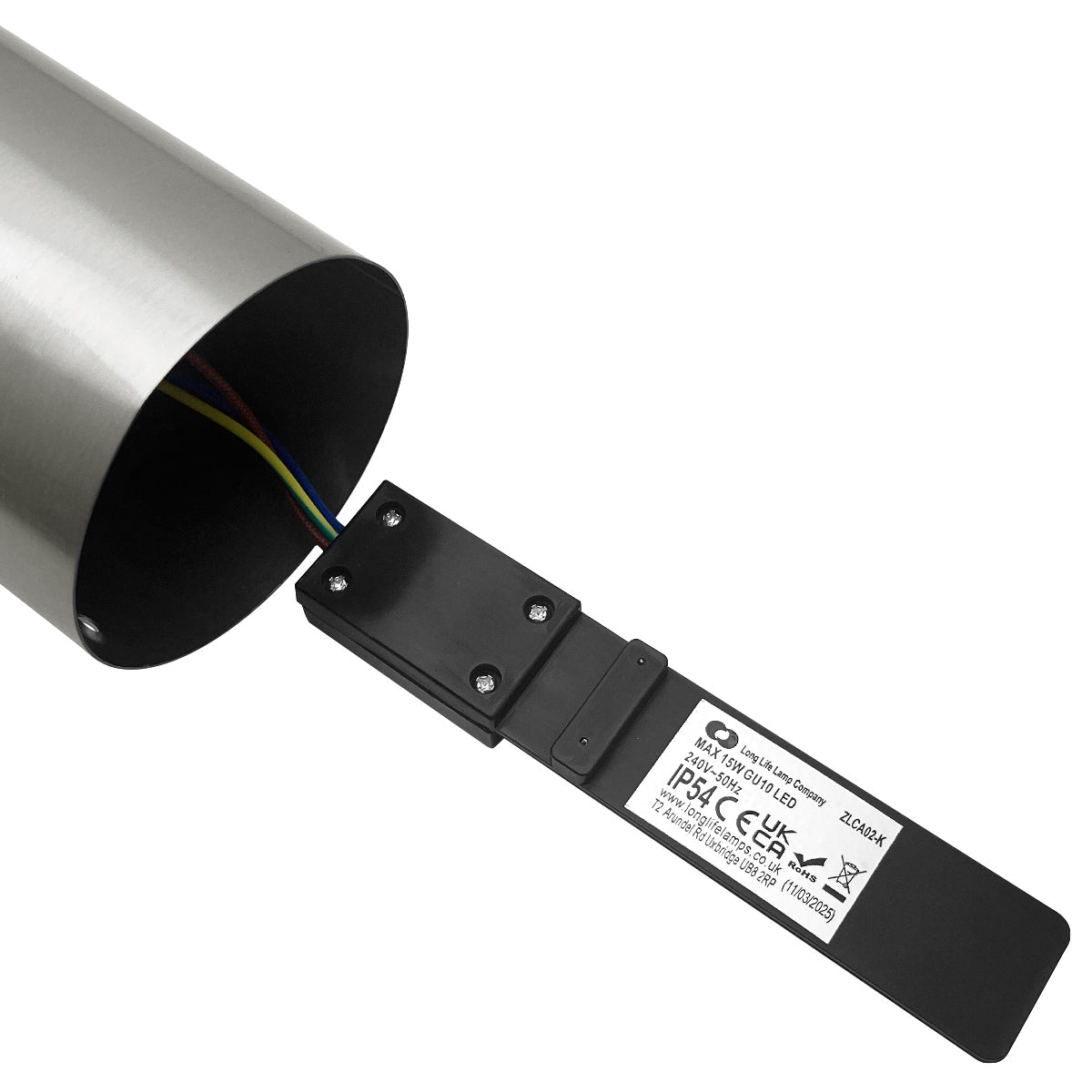 Outdoor Garden LED Bollard Ground Spike Light Stainless Steel IP54 Warm White or Cool White - Energy Light Bulbs - Free delivery on all orders