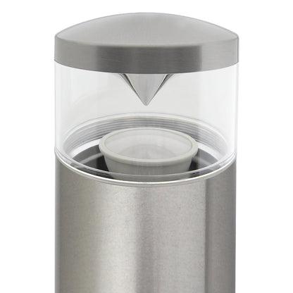 Outdoor Garden LED Bollard Ground Spike Light Stainless Steel IP54 Warm White or Cool White - Energy Light Bulbs - Free delivery on all orders