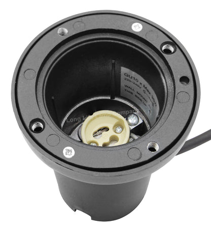 Outdoor Ground Walkover Lights GU10 IP67 Round Decking Light Stainless Steel - Energy Light Bulbs - Free delivery on all orders