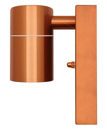 Outdoor Wall Light Dusk Till Dawn Sensor Copper Finish IP65 - Energy Light Bulbs - Free delivery on all orders