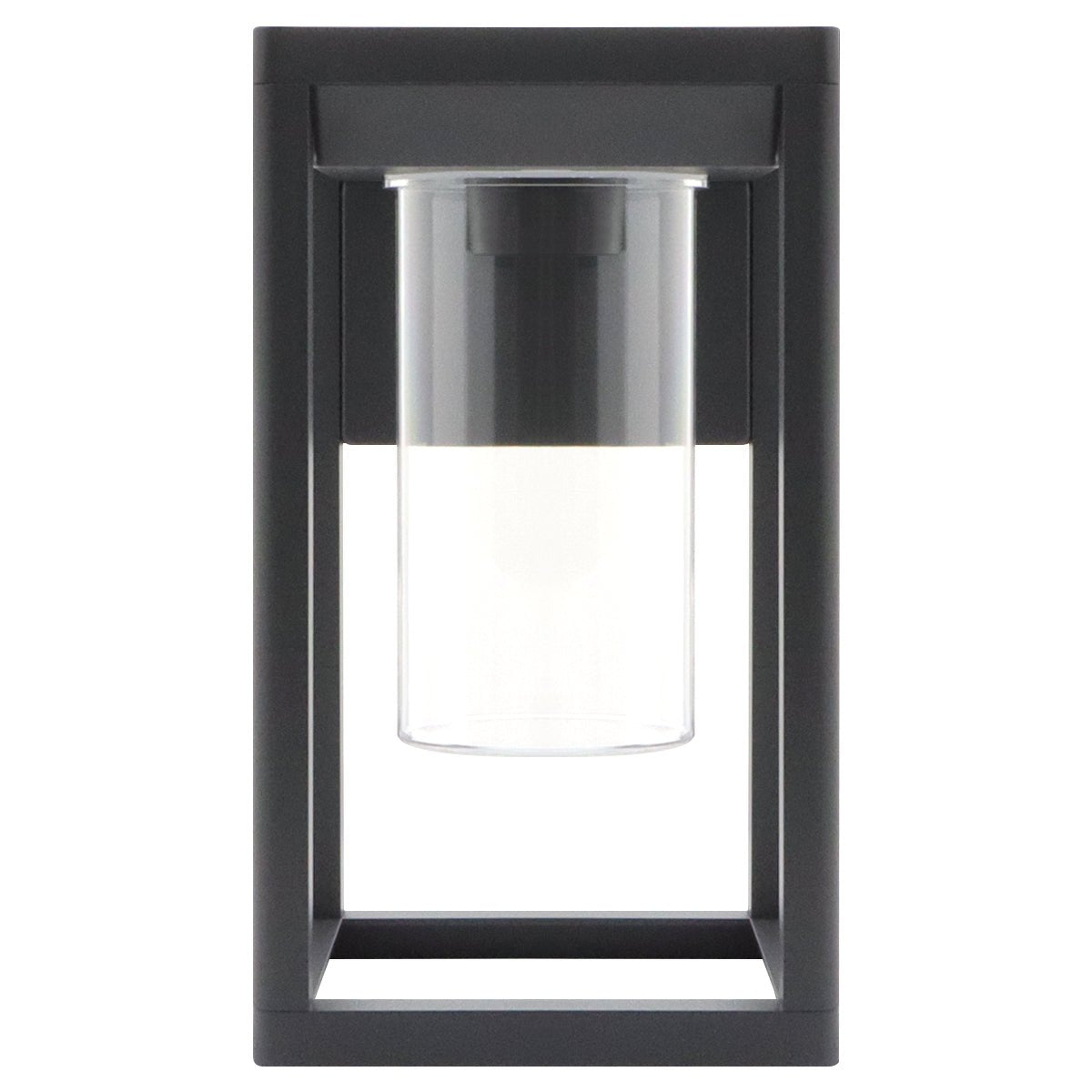 Outdoor Wall Light Lantern Clear Diffuser Rectangular Lantern with LED 4w Warm - Energy Light Bulbs - Free delivery on all orders