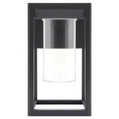 Outdoor Wall Light Lantern Clear Diffuser Rectangular Lantern with LED 4w Warm - Energy Light Bulbs - Free delivery on all orders
