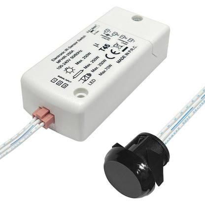 Outside Of Cabinet Hand Movement 250W IR Sensor Switch Max 70w for LEDs - Energy Light Bulbs - Free delivery on all orders