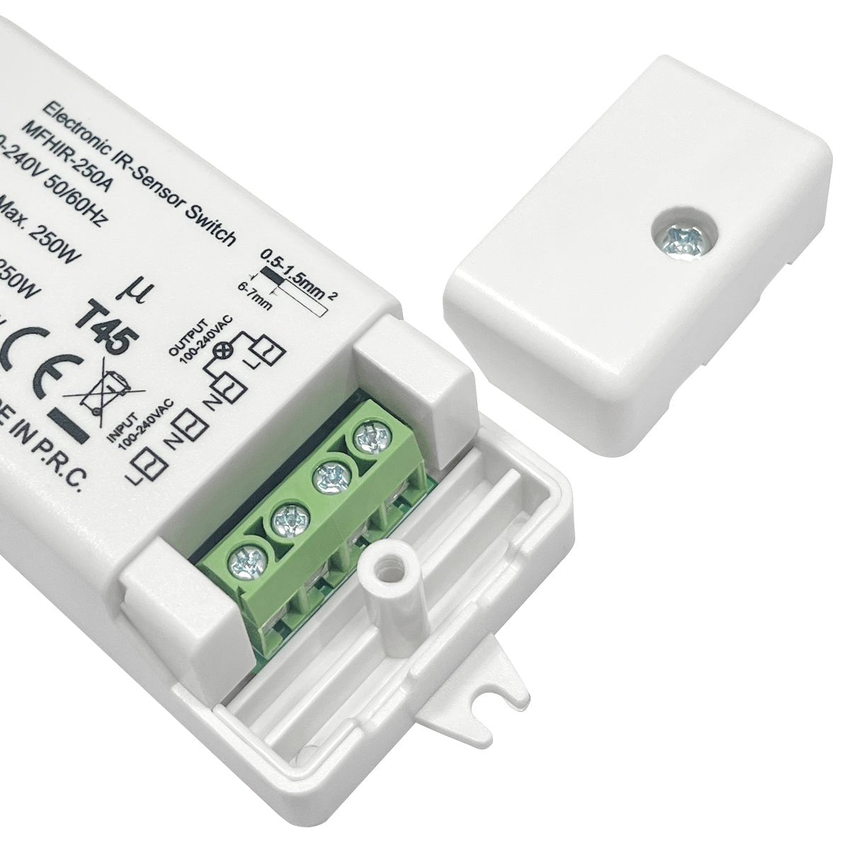 Outside Of Cabinet Hand Movement 250W IR Sensor Switch Max 70w for LEDs - Energy Light Bulbs - Free delivery on all orders