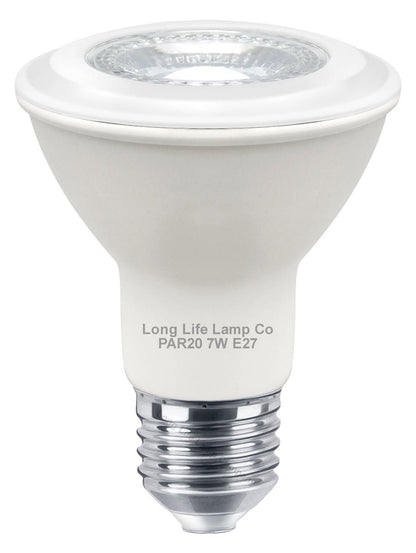PAR20 7w Cool White 38 Degree Beam - Energy Light Bulbs - Free delivery on all orders