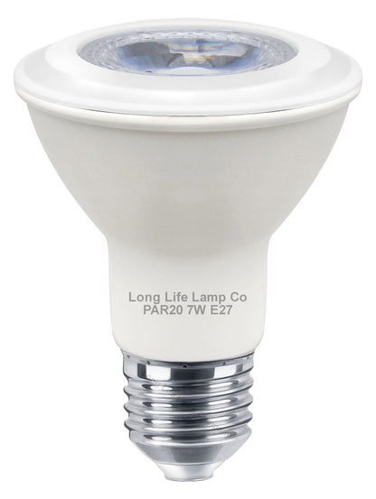 PAR20 7w Cool White 38 Degree Beam - Energy Light Bulbs - Free delivery on all orders