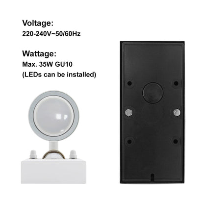 PIR Matt White Stainless Steel Single Outdoor Down Wall Light Movement Sensor - Energy Light Bulbs - Free delivery on all orders