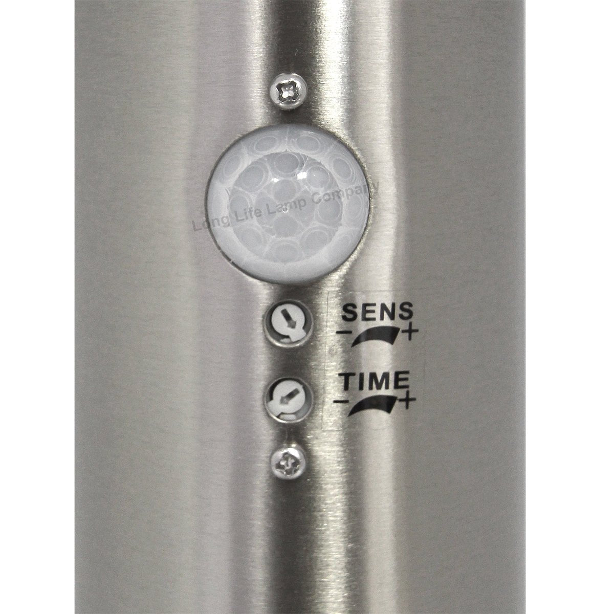 PIR Outdoor LED Bollard Light Stainless Steel with Movement Sensor Warm or Cool ZLC071WW or ZLC072CW - Free delivery on all orders