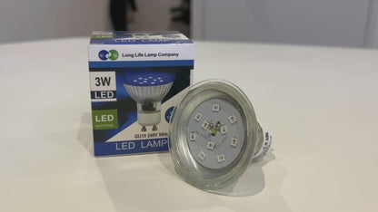 4w Blue GU10 LED Colour Light Bulb