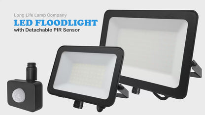 50W LED Floodlight 4000K IP65 | Optional PIR FL4K50W
