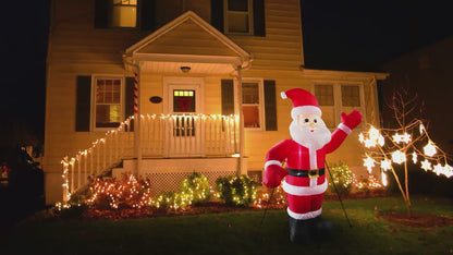 6ft LED Inflatable Santa Claus Outdoor Decoration Plug-In