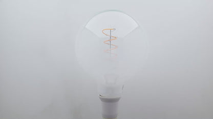 LED G125 Clear Opal Globe Frosted Glass Light Bulb 4W E27