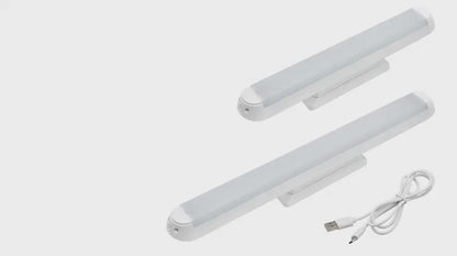 USB Magnetic LED Under Cabinet Light 3W Cool White Touch Sensor RNL02