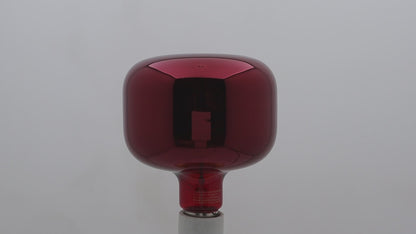 4w Coil LED Filament Light Bulb E27 Red Mirror Glass Decorative Lamp REDCYL