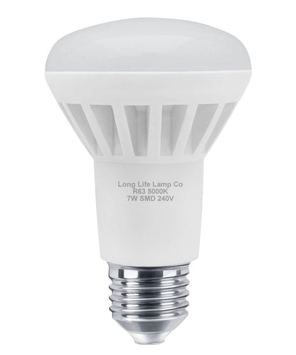 R63 LED Reflector Bulb 7W E27 60W Equivalent - Free delivery on all orders