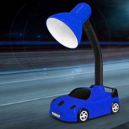 Racing Car Desk Lamp Flexible Blue and Black - Energy Light Bulbs - Free delivery on all orders