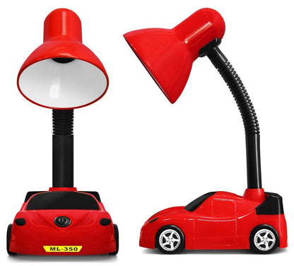 Racing Car Desk Lamp Flexible Red and Black - Energy Light Bulbs - Free delivery on all orders