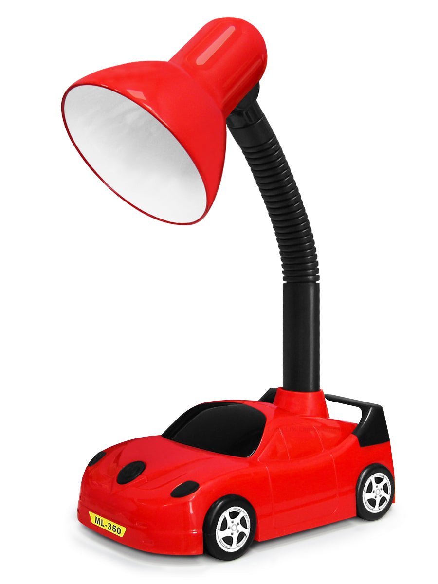 Racing Car Desk Lamp Flexible Red and Black - Energy Light Bulbs - Free delivery on all orders