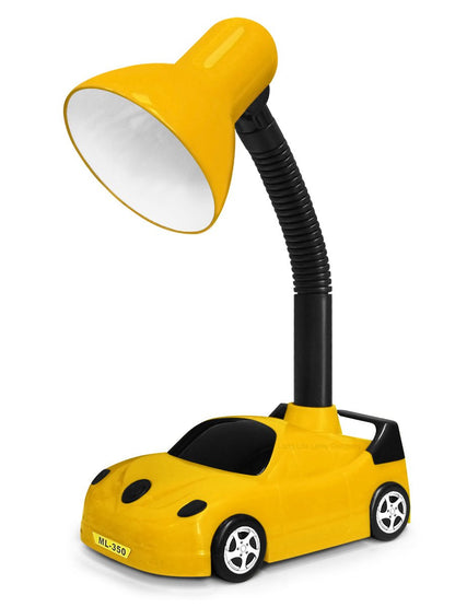Racing Car Desk Lamp Flexible Yellow and Black - Energy Light Bulbs - Free delivery on all orders