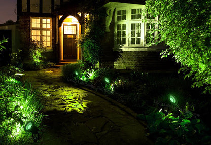 Red, Green, Blue, Yellow LED Outdoor Garden Spike ZLC01BS - Energy Light Bulbs - Free delivery on all orders
