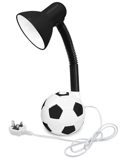 Retro Football Desk Lamp Flexible Black and White - Energy Light Bulbs - Free delivery on all orders