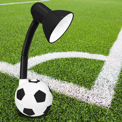 Retro Football Desk Lamp Flexible Black and White - Energy Light Bulbs - Free delivery on all orders