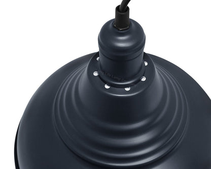 Retro Vintage Dark Blue Ceiling Pendant Light Metal Lamp Shade M0021 - Free delivery on all orders