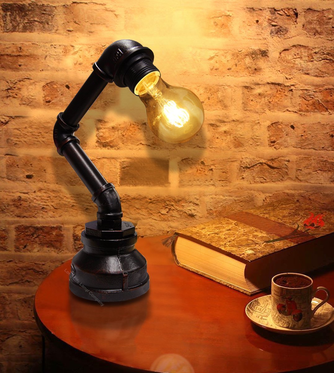 Retro Vintage LED 2w Edison Style Spiral Filament Bulb Smoked Gold Glass A60 B22 Bayonet - Energy Light Bulbs - Free delivery on all orders