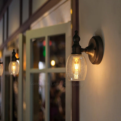 Retro Vintage LED 4W Edison Style Filament Tube Bulb Smoked Gold Glass T45 E27 - Energy Light Bulbs - Free delivery on all orders