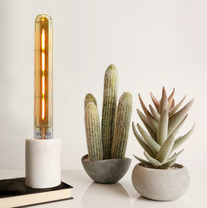 Retro Vintage LED 4w Test Tube Edison Style Filament Bulb Smoked Gold Glass T30 E27 Edison Screw - Energy Light Bulbs - Free delivery on all orders