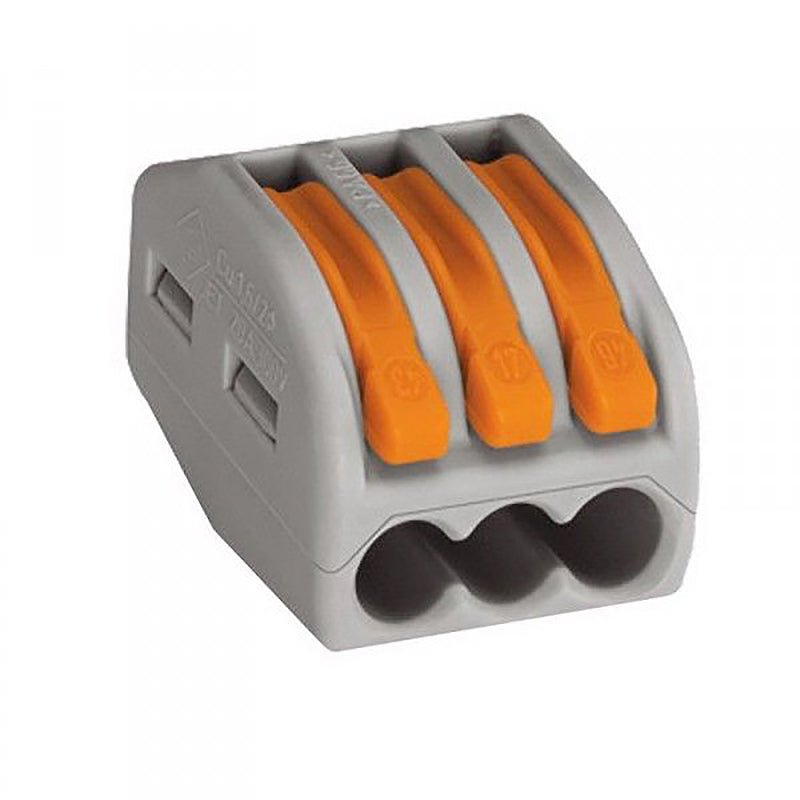 Reusable Spring Wire Connector Terminal Block 2/3/5 Way Clamp - Energy Light Bulbs - Free delivery on all orders