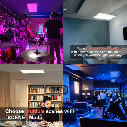 RGB 30w WiFi LED Ceiling Hanging Panel Light Colour Changing 300 x 600 - Energy Light Bulbs - Free delivery on all orders