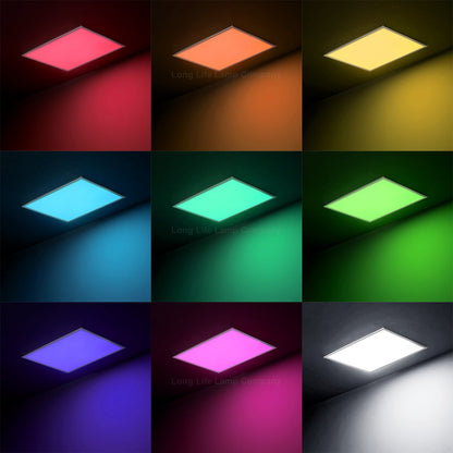 RGB 40w WiFi LED Ceiling Panel Colour Changing Recessed 600 x 600 - Energy Light Bulbs - Free delivery on all orders