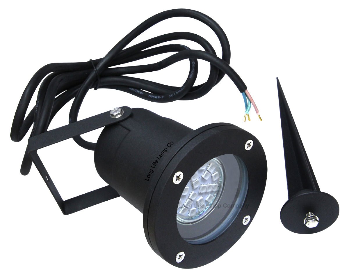 RGB LED Garden Spike Ground Light Colour Changing Automatic - Energy Light Bulbs - Free delivery on all orders