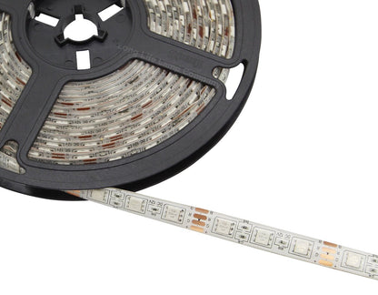 RGB LED Tape IP44 Exterior or Interior 5 Metre Strip Light Kit Colour Change 12v Plug and Play - Energy Light Bulbs - Free delivery on all orders