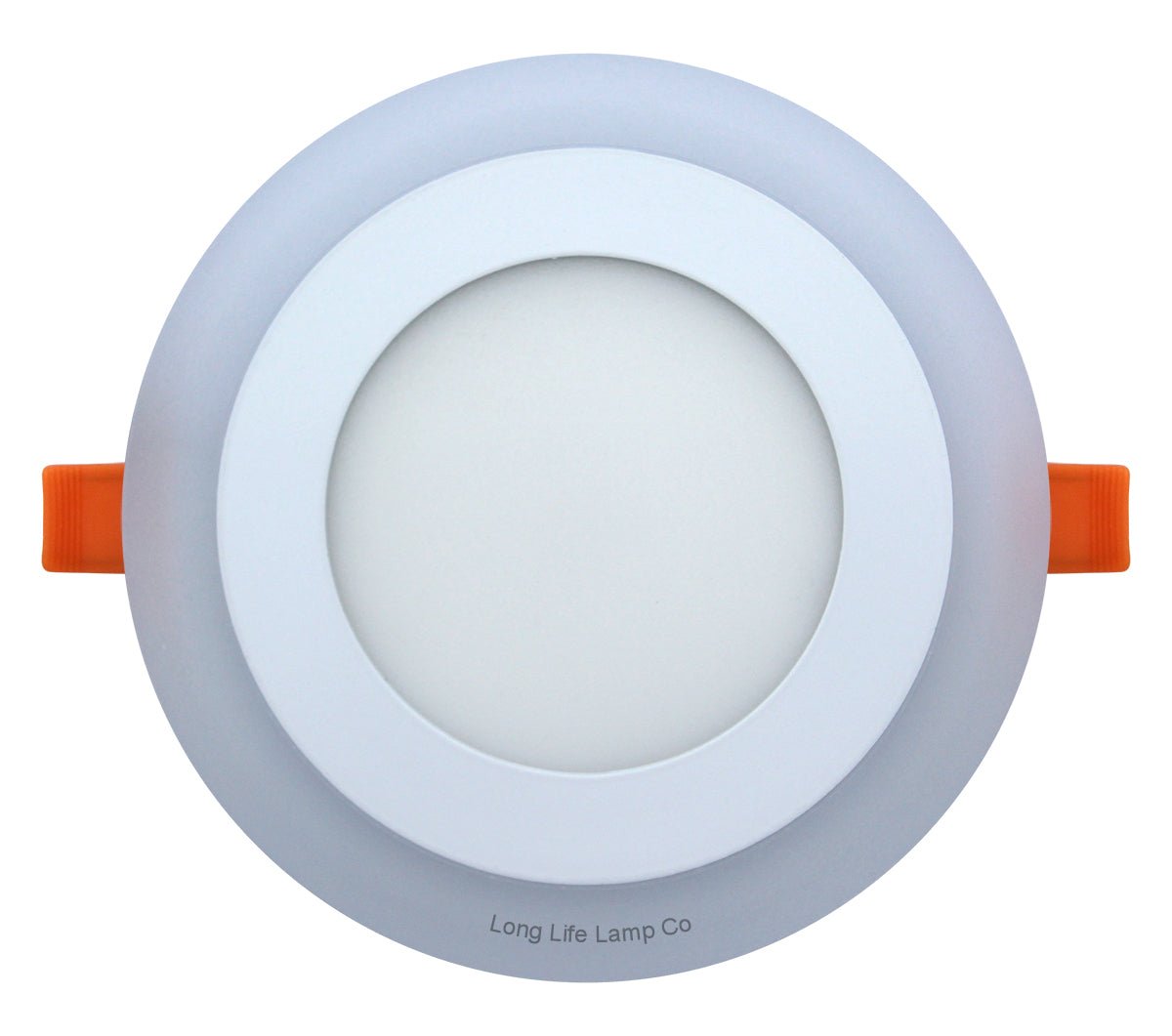 Round Dual Colour LED 6w Ceiling Recessed Panel Spot Light Blue and White - Energy Light Bulbs - Free delivery on all orders