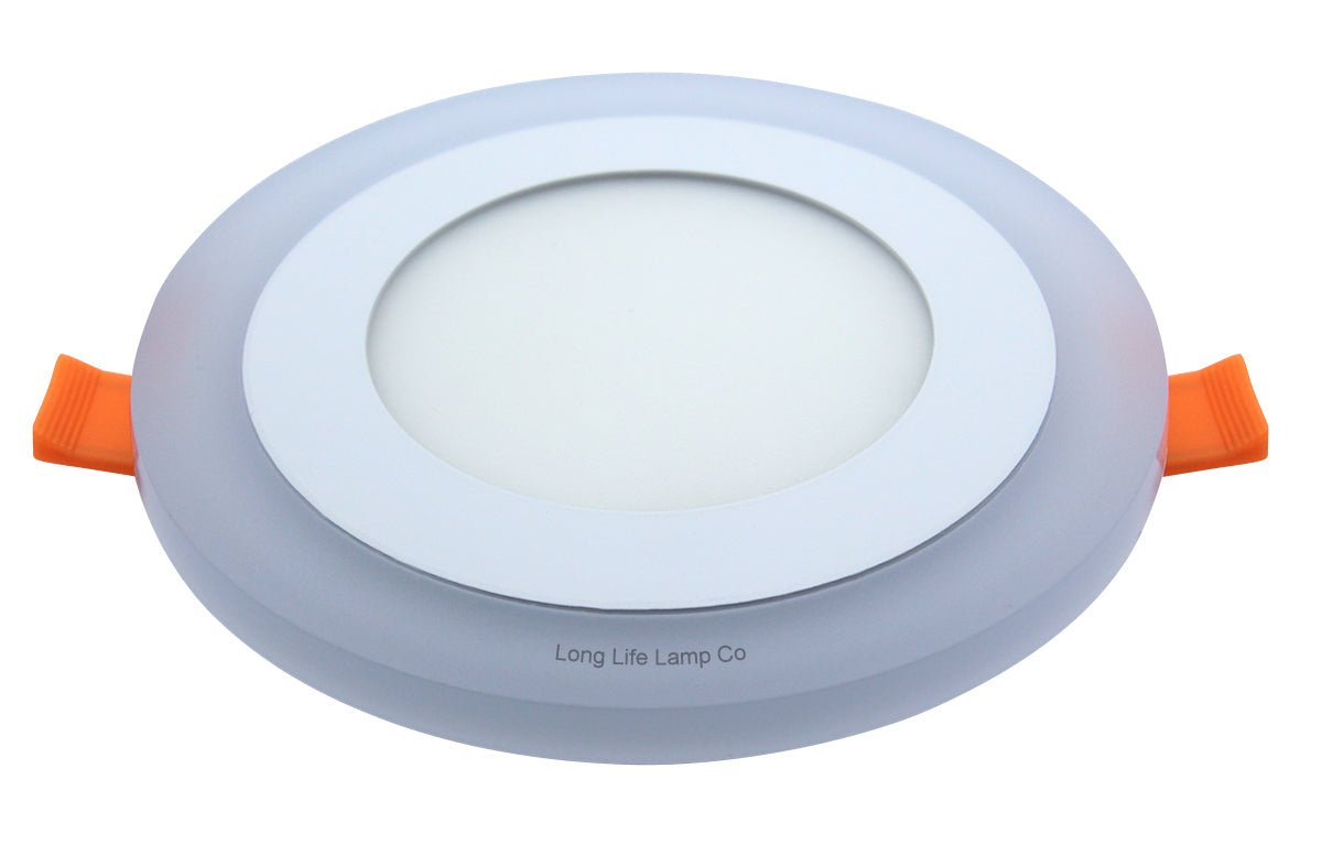 Round Dual Colour LED 6w Ceiling Recessed Panel Spot Light Green and White - Energy Light Bulbs - Free delivery on all orders